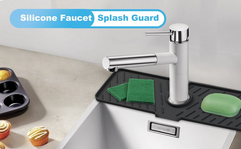 silicone faucet mat